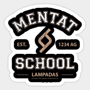 Mentat School Sticker